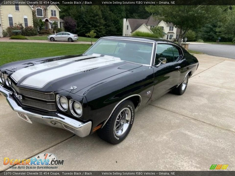 1970 Chevrolet Chevelle SS 454 Coupe Tuxedo Black / Black Photo #1