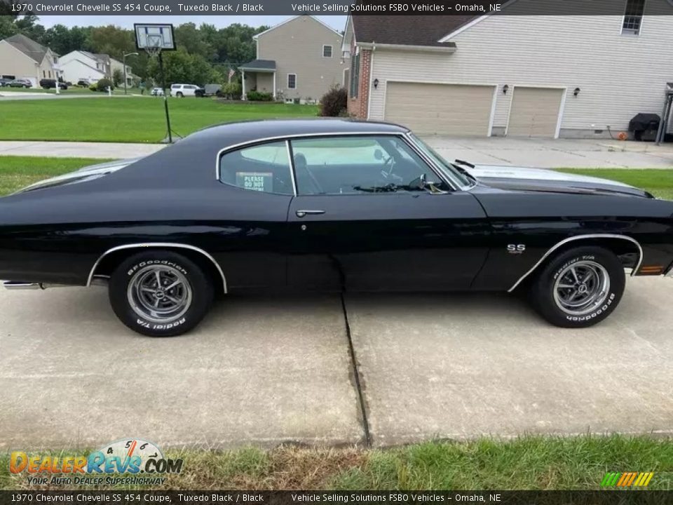 1970 Chevrolet Chevelle SS 454 Coupe Tuxedo Black / Black Photo #2