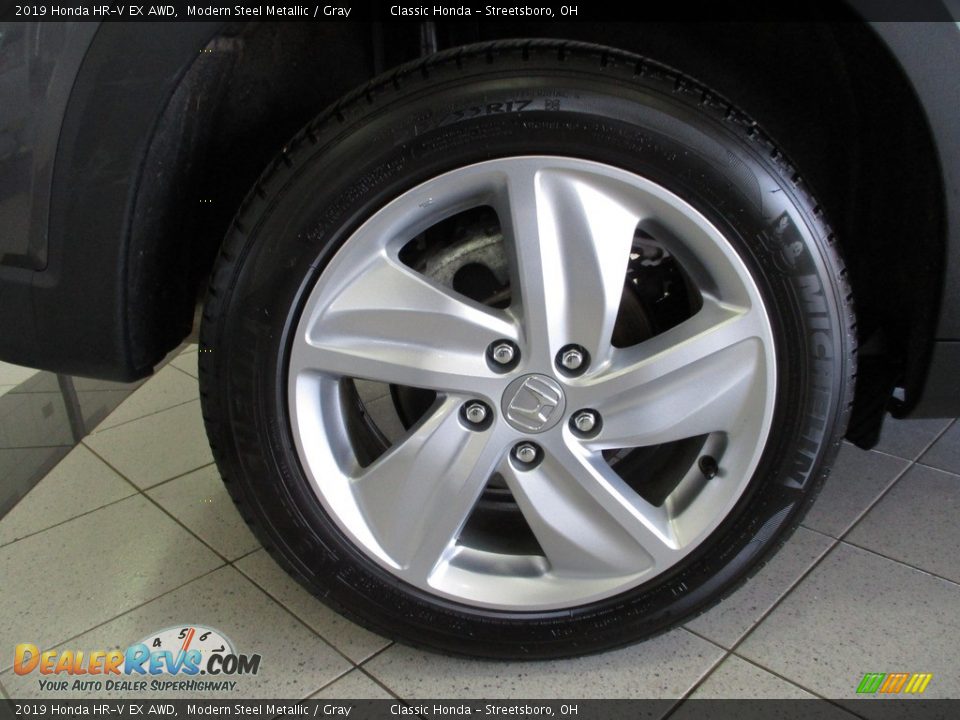 2019 Honda HR-V EX AWD Modern Steel Metallic / Gray Photo #6