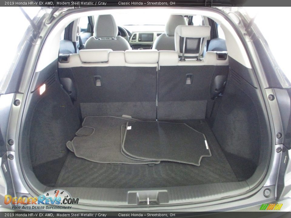 2019 Honda HR-V EX AWD Modern Steel Metallic / Gray Photo #13