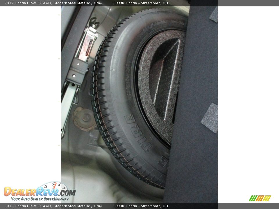 2019 Honda HR-V EX AWD Modern Steel Metallic / Gray Photo #14