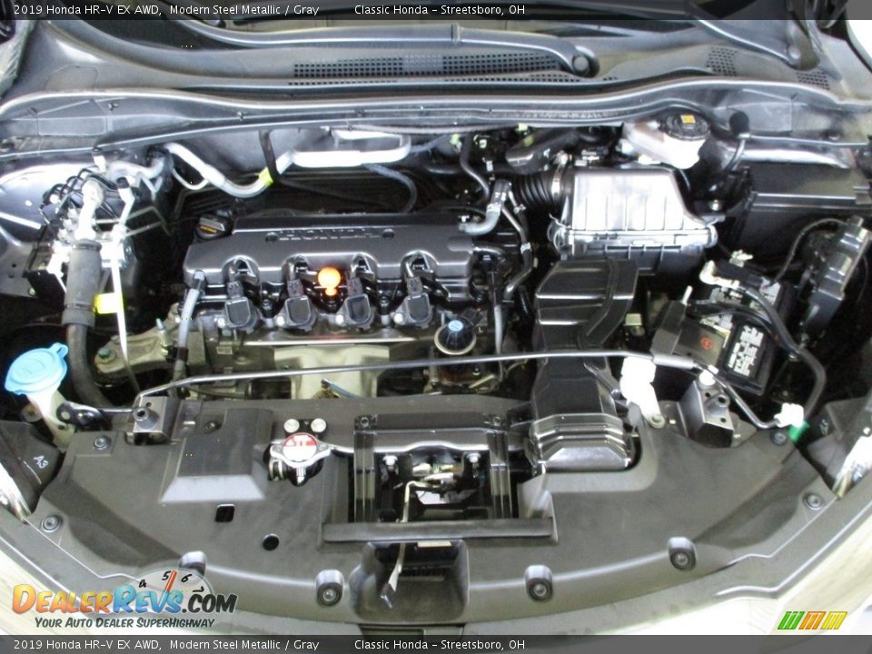 2019 Honda HR-V EX AWD Modern Steel Metallic / Gray Photo #15
