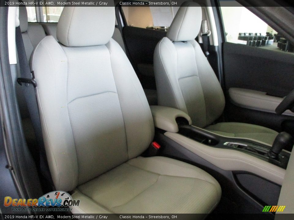 2019 Honda HR-V EX AWD Modern Steel Metallic / Gray Photo #18