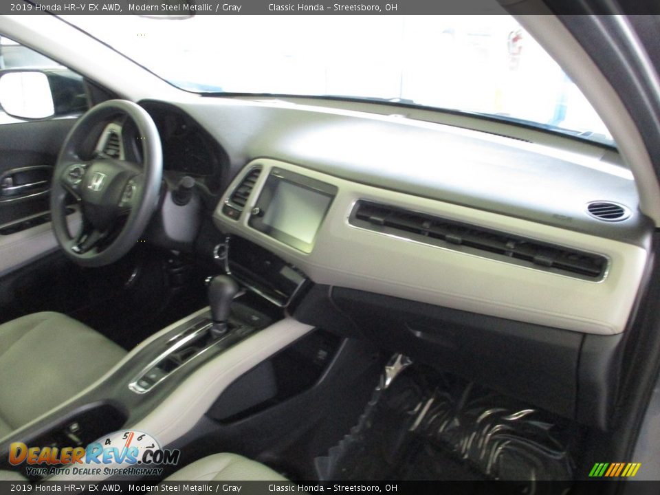 2019 Honda HR-V EX AWD Modern Steel Metallic / Gray Photo #19