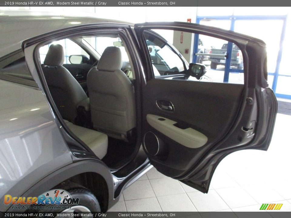 2019 Honda HR-V EX AWD Modern Steel Metallic / Gray Photo #20