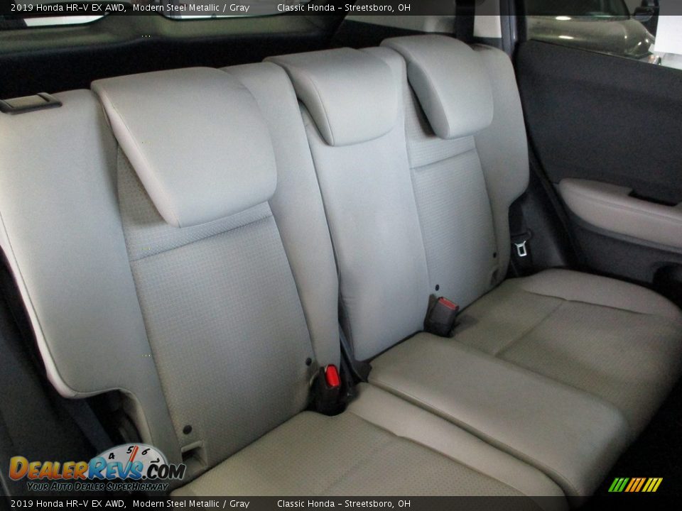2019 Honda HR-V EX AWD Modern Steel Metallic / Gray Photo #22