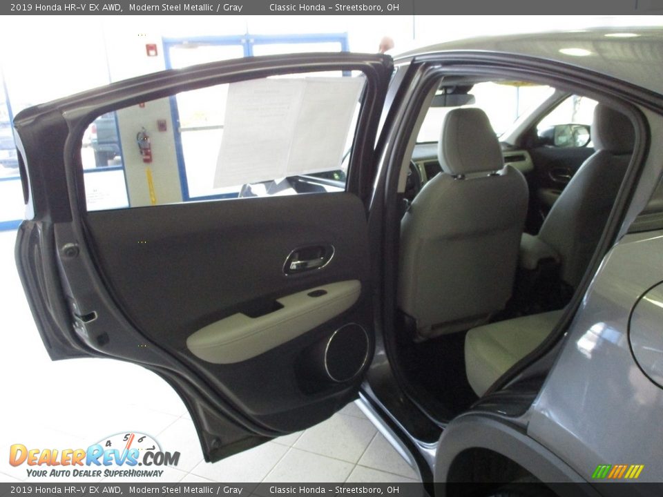 2019 Honda HR-V EX AWD Modern Steel Metallic / Gray Photo #23