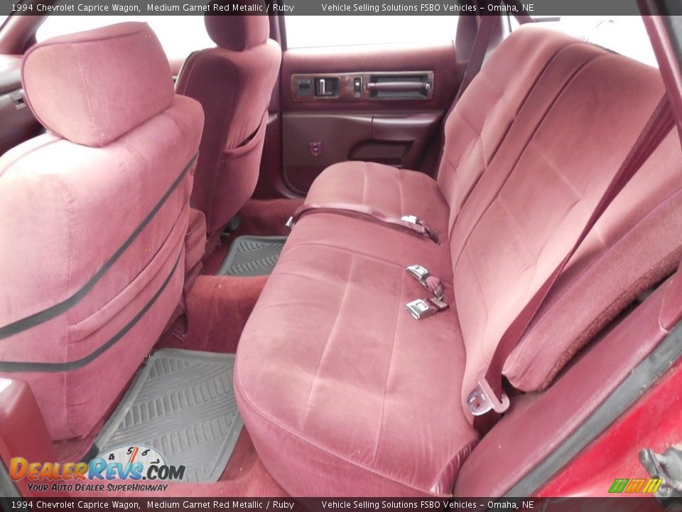 Rear Seat of 1994 Chevrolet Caprice Wagon Photo #3