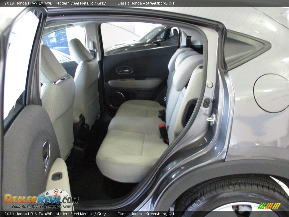 2019 Honda HR-V EX AWD Modern Steel Metallic / Gray Photo #24