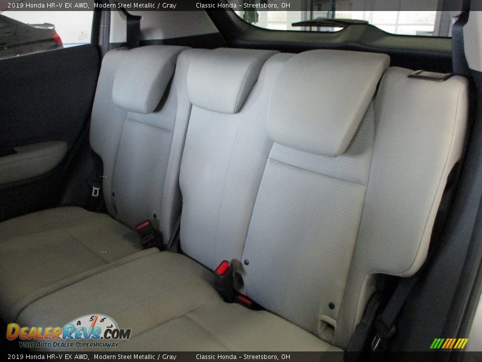 2019 Honda HR-V EX AWD Modern Steel Metallic / Gray Photo #25