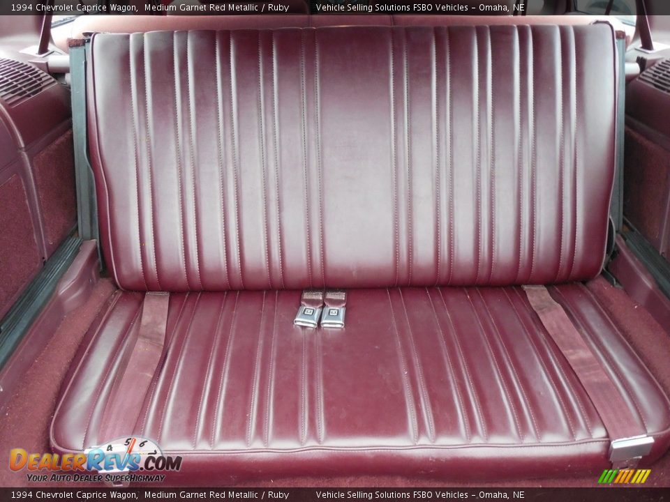 Rear Seat of 1994 Chevrolet Caprice Wagon Photo #5