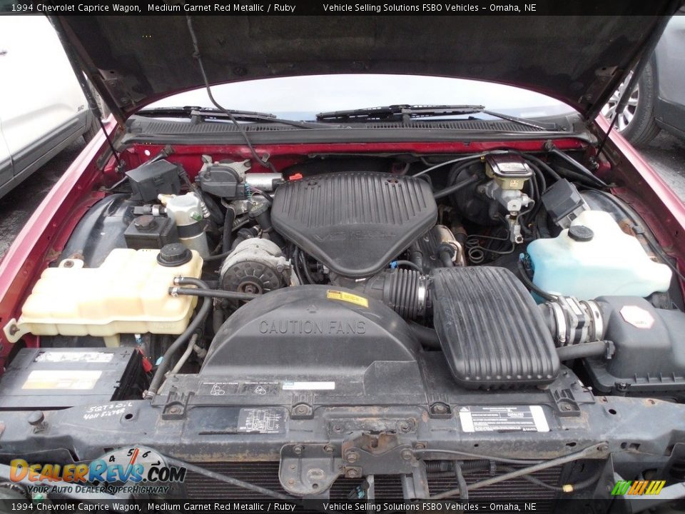 1994 Chevrolet Caprice Wagon 5.7 Liter OHV 16-Valve V8 Engine Photo #8