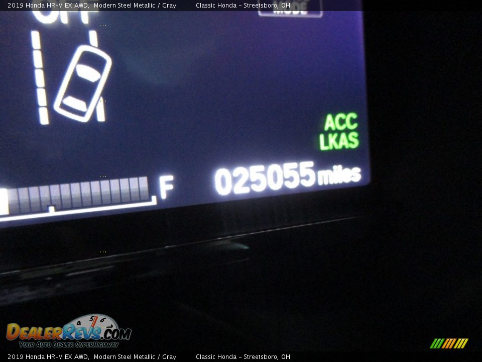 2019 Honda HR-V EX AWD Modern Steel Metallic / Gray Photo #33