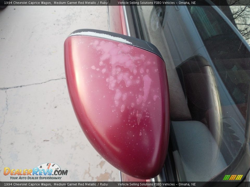 1994 Chevrolet Caprice Wagon Medium Garnet Red Metallic / Ruby Photo #13