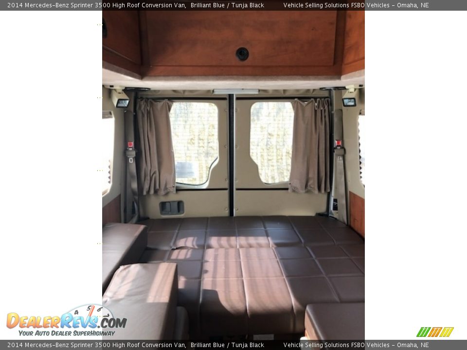 2014 Mercedes-Benz Sprinter 3500 High Roof Conversion Van Brilliant Blue / Tunja Black Photo #6