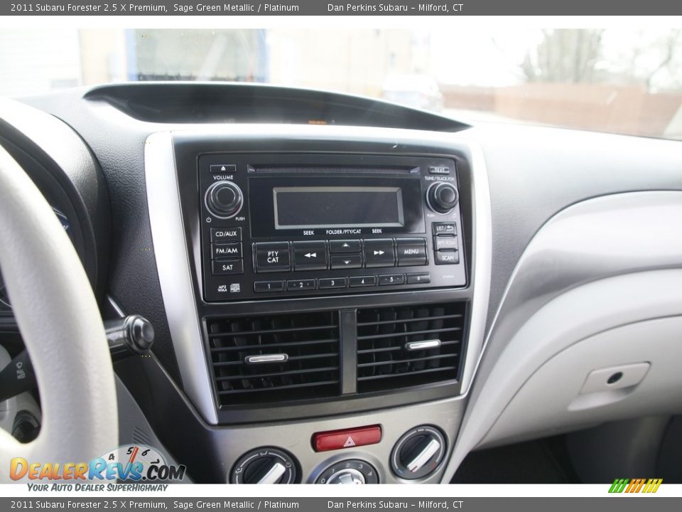2011 Subaru Forester 2.5 X Premium Sage Green Metallic / Platinum Photo #19