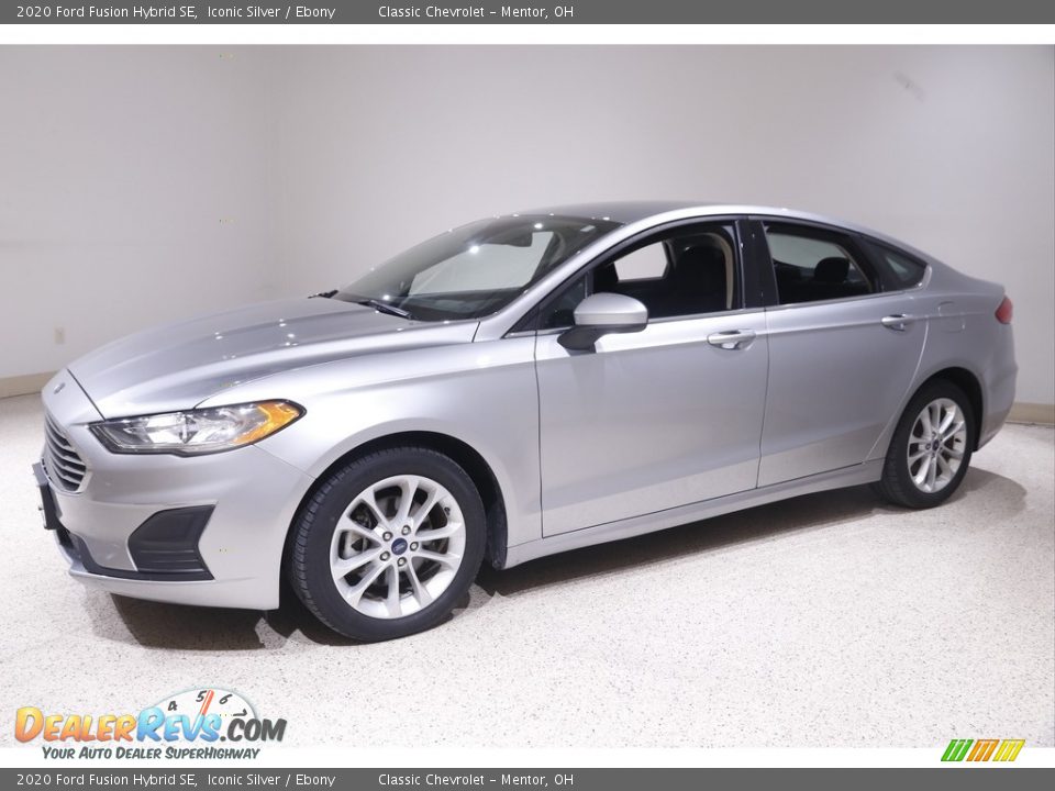 2020 Ford Fusion Hybrid SE Iconic Silver / Ebony Photo #3