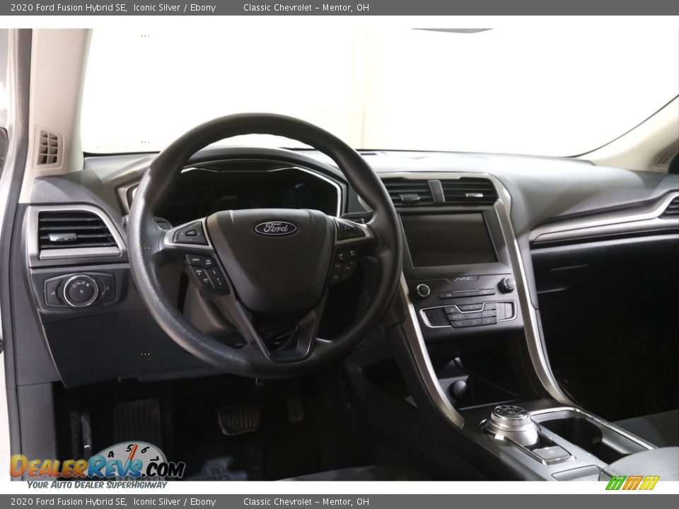 2020 Ford Fusion Hybrid SE Iconic Silver / Ebony Photo #6