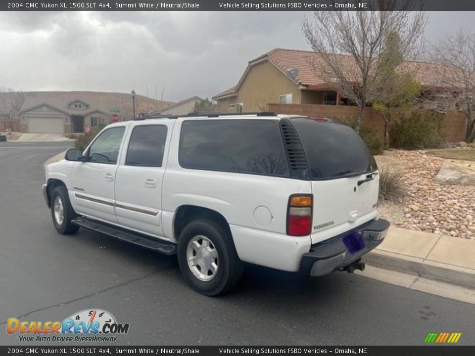 2004 GMC Yukon XL 1500 SLT 4x4 Summit White / Neutral/Shale Photo #2