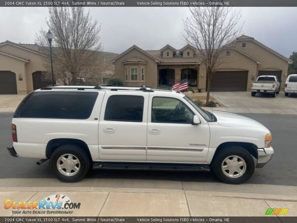 2004 GMC Yukon XL 1500 SLT 4x4 Summit White / Neutral/Shale Photo #10