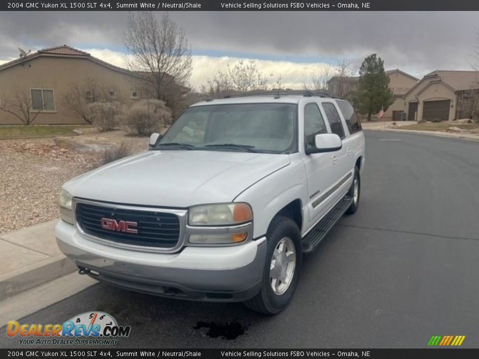 2004 GMC Yukon XL 1500 SLT 4x4 Summit White / Neutral/Shale Photo #12