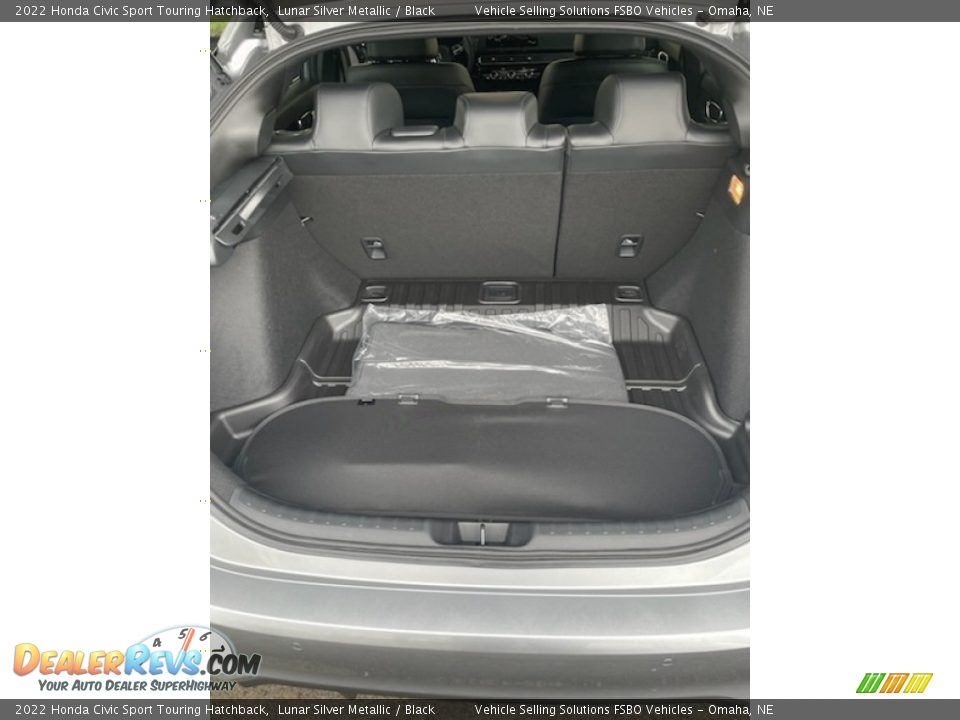 2022 Honda Civic Sport Touring Hatchback Lunar Silver Metallic / Black Photo #9