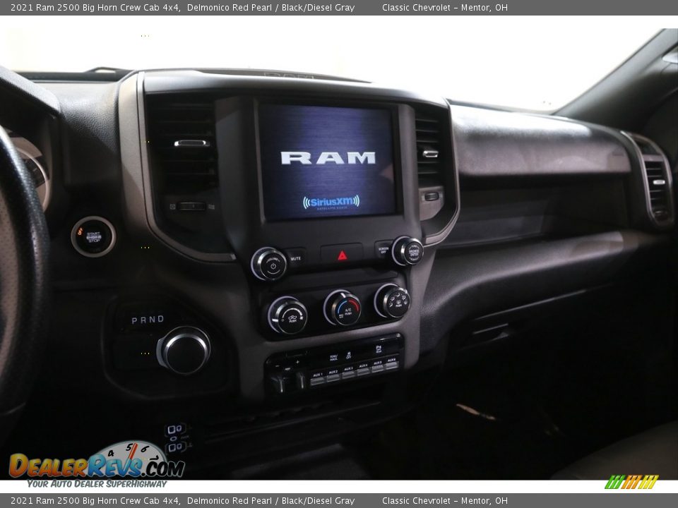 2021 Ram 2500 Big Horn Crew Cab 4x4 Delmonico Red Pearl / Black/Diesel Gray Photo #9
