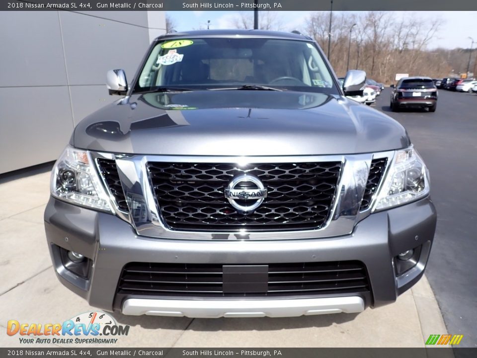 2018 Nissan Armada SL 4x4 Gun Metallic / Charcoal Photo #9