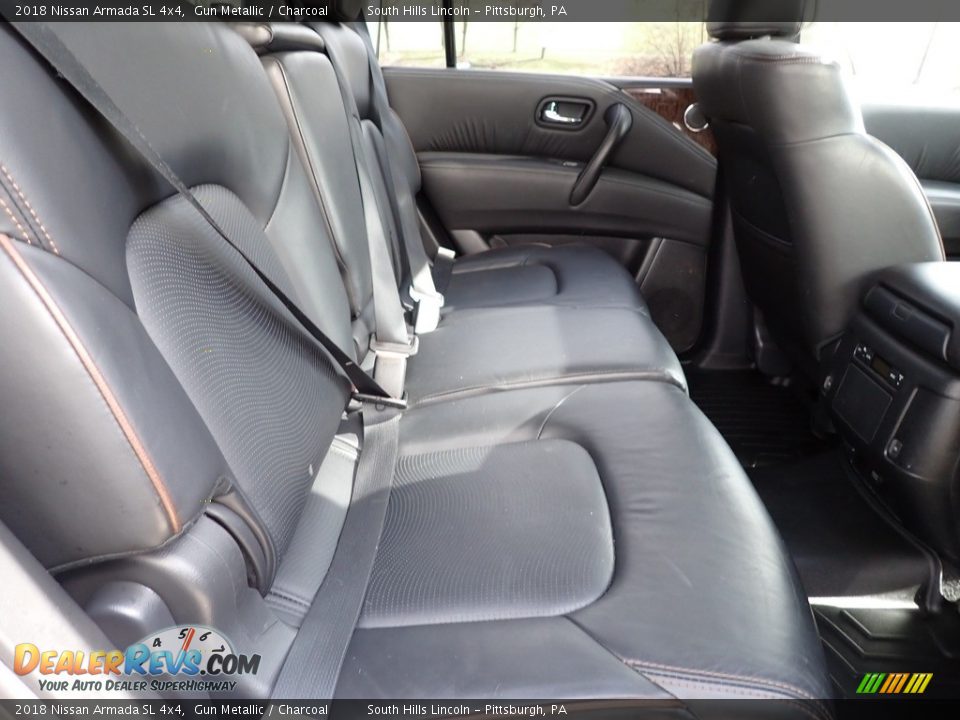 Rear Seat of 2018 Nissan Armada SL 4x4 Photo #14