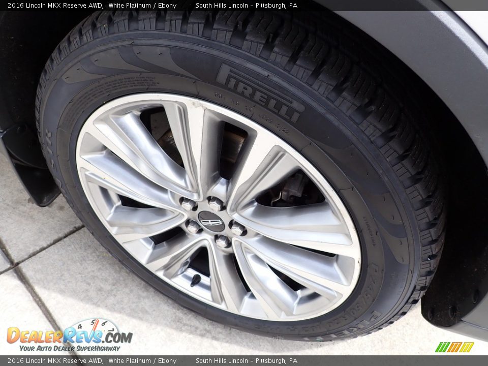 2016 Lincoln MKX Reserve AWD Wheel Photo #10