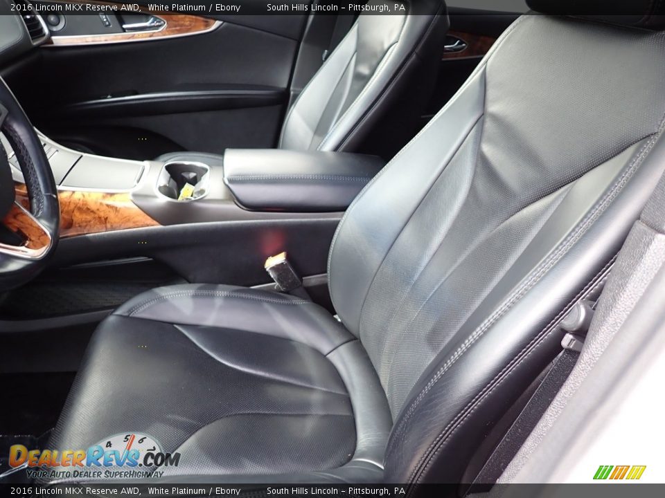 Front Seat of 2016 Lincoln MKX Reserve AWD Photo #15