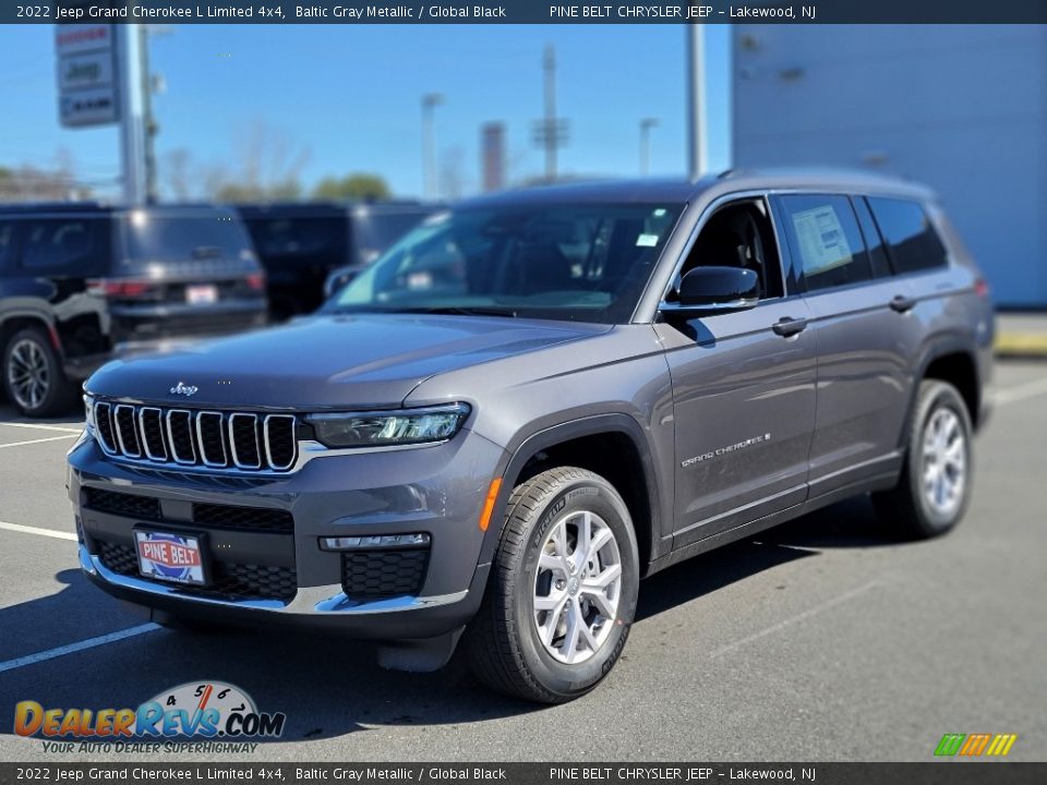 2022 Jeep Grand Cherokee L Limited 4x4 Baltic Gray Metallic / Global Black Photo #1