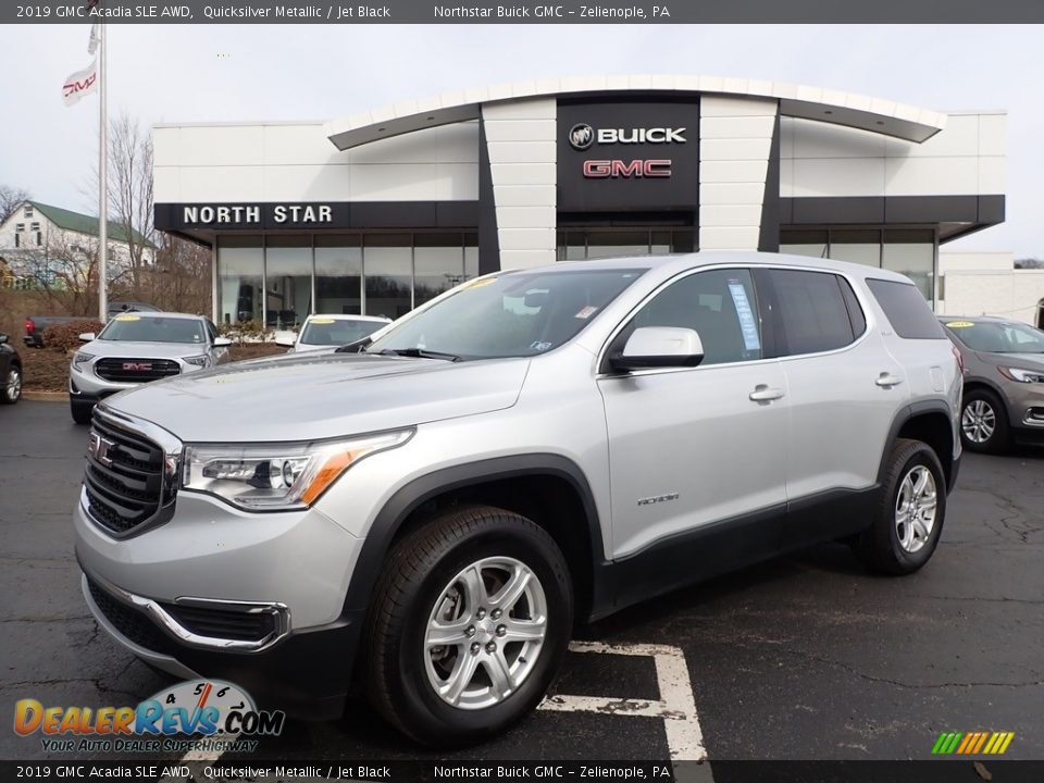 2019 GMC Acadia SLE AWD Quicksilver Metallic / Jet Black Photo #1