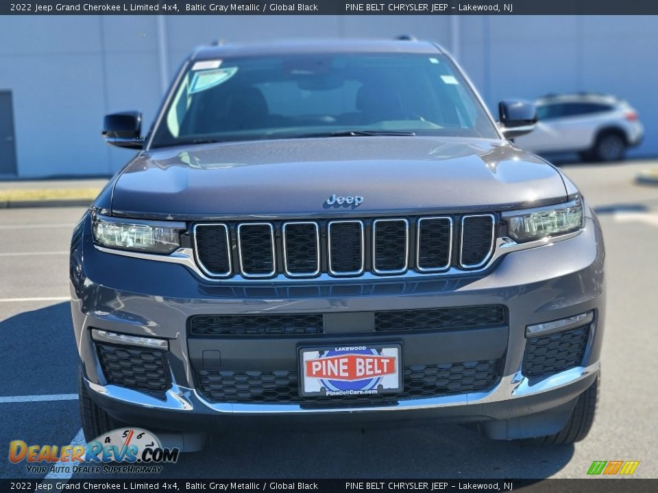 2022 Jeep Grand Cherokee L Limited 4x4 Baltic Gray Metallic / Global Black Photo #2