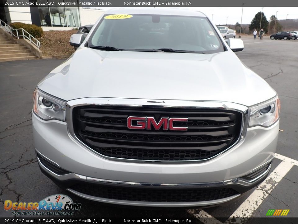 2019 GMC Acadia SLE AWD Quicksilver Metallic / Jet Black Photo #3