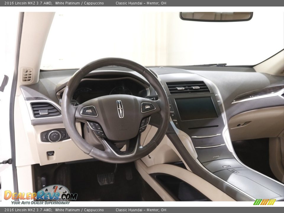 Dashboard of 2016 Lincoln MKZ 3.7 AWD Photo #6