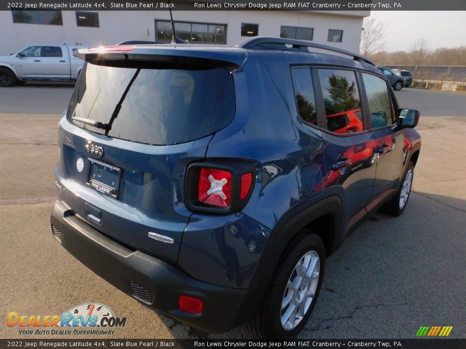 2022 Jeep Renegade Latitude 4x4 Slate Blue Pearl / Black Photo #5