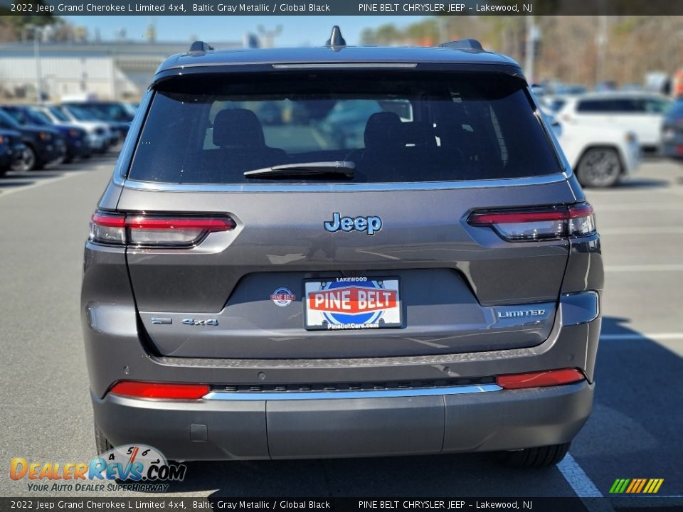 2022 Jeep Grand Cherokee L Limited 4x4 Baltic Gray Metallic / Global Black Photo #5