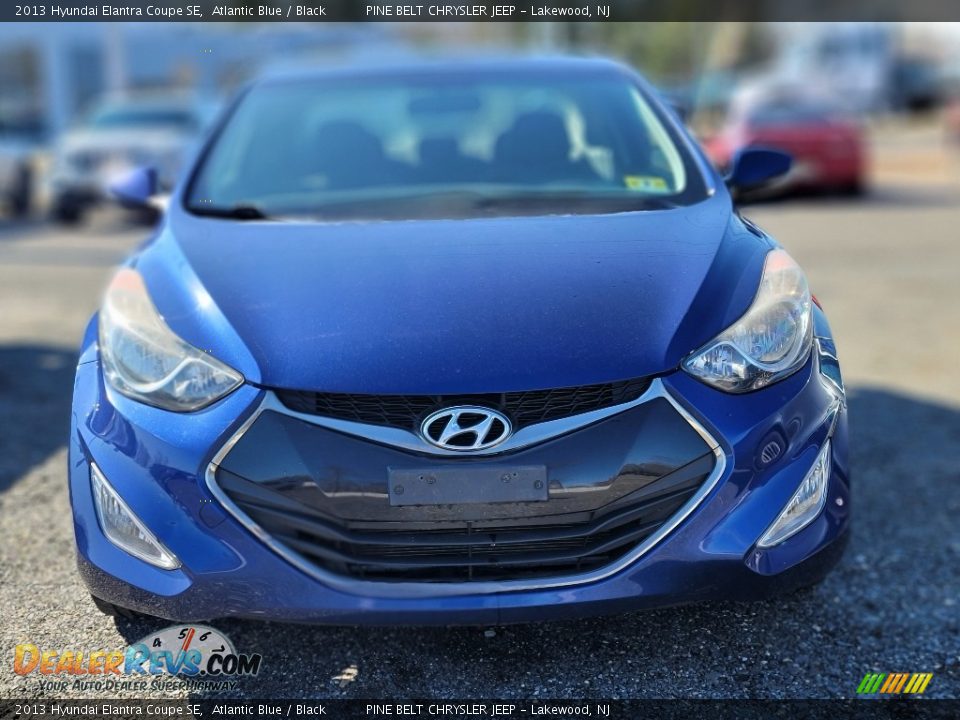 2013 Hyundai Elantra Coupe SE Atlantic Blue / Black Photo #2