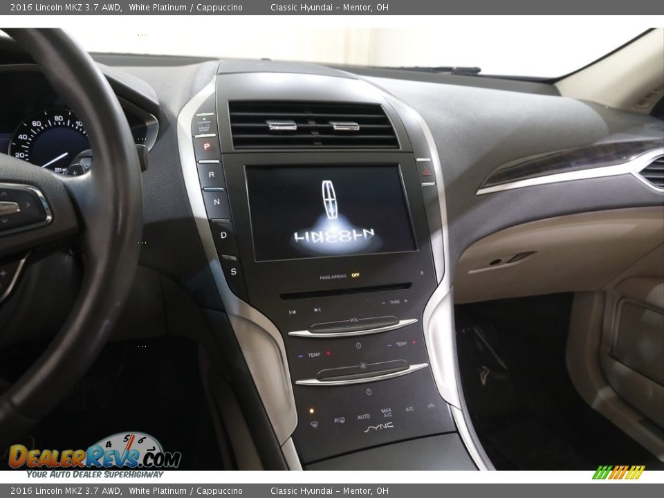 Controls of 2016 Lincoln MKZ 3.7 AWD Photo #9
