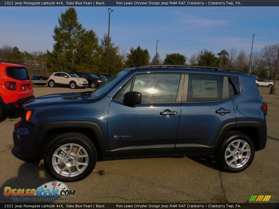 Slate Blue Pearl 2022 Jeep Renegade Latitude 4x4 Photo #9