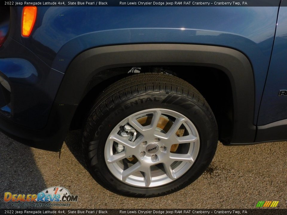 2022 Jeep Renegade Latitude 4x4 Slate Blue Pearl / Black Photo #10