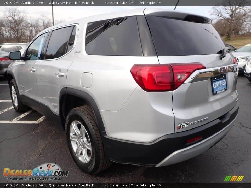 2019 GMC Acadia SLE AWD Quicksilver Metallic / Jet Black Photo #12