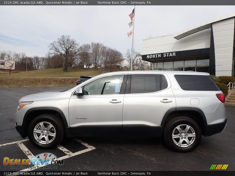 2019 GMC Acadia SLE AWD Quicksilver Metallic / Jet Black Photo #13