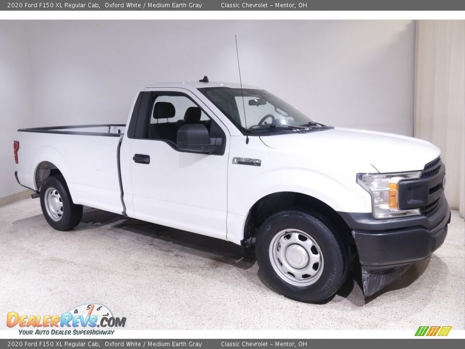 2020 Ford F150 XL Regular Cab Oxford White / Medium Earth Gray Photo #1