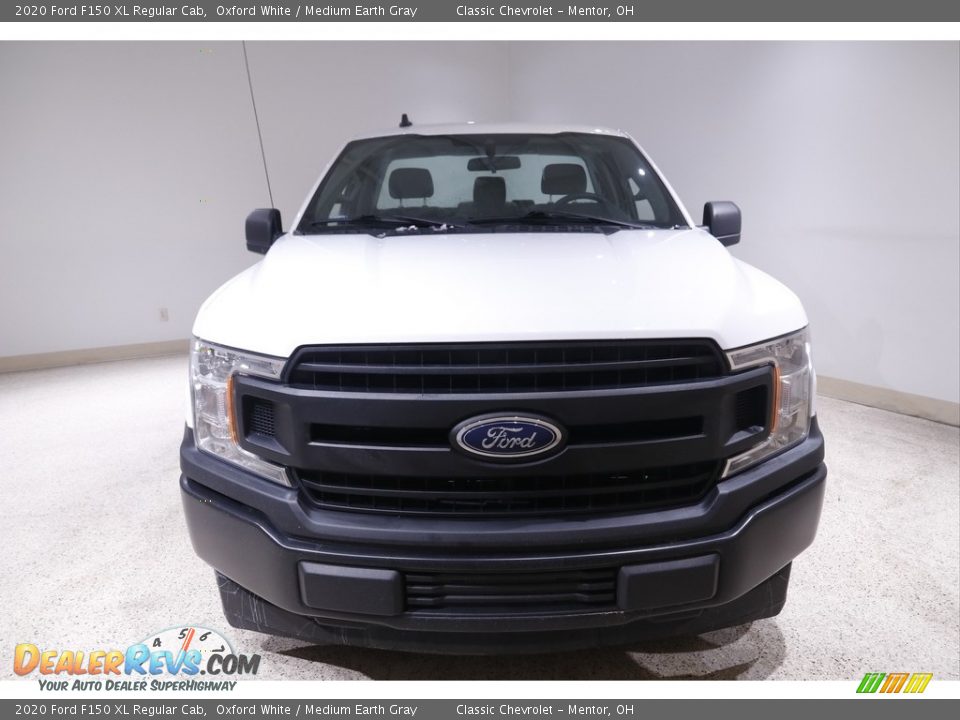 2020 Ford F150 XL Regular Cab Oxford White / Medium Earth Gray Photo #2