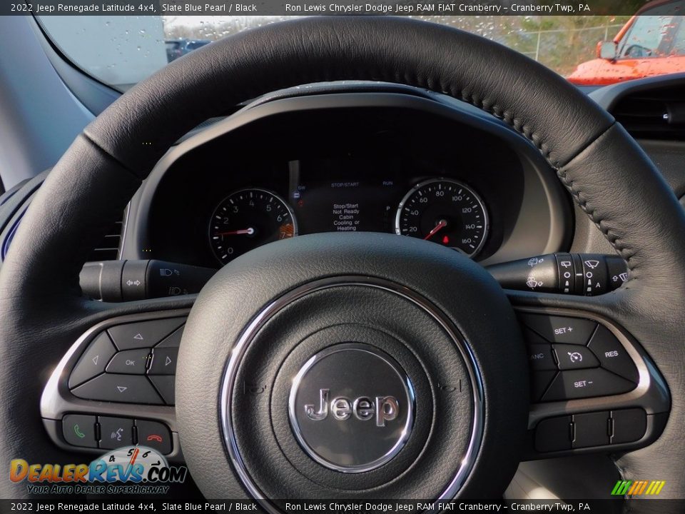 2022 Jeep Renegade Latitude 4x4 Steering Wheel Photo #19