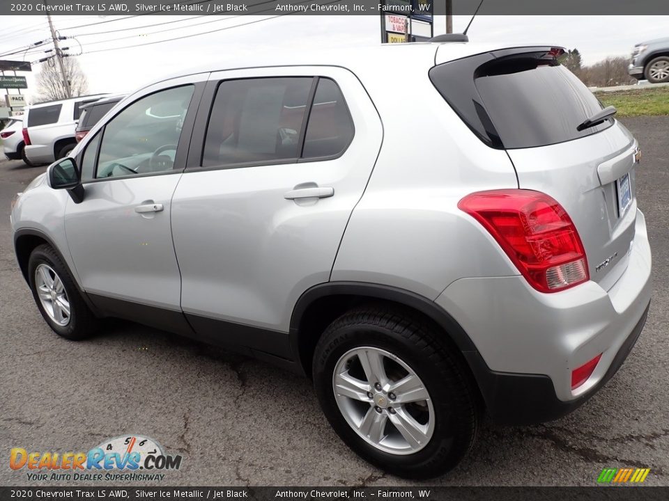 2020 Chevrolet Trax LS AWD Silver Ice Metallic / Jet Black Photo #6