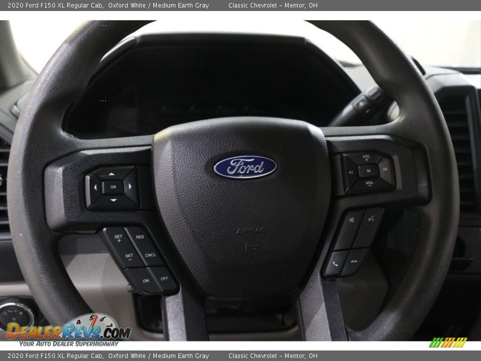 2020 Ford F150 XL Regular Cab Oxford White / Medium Earth Gray Photo #7