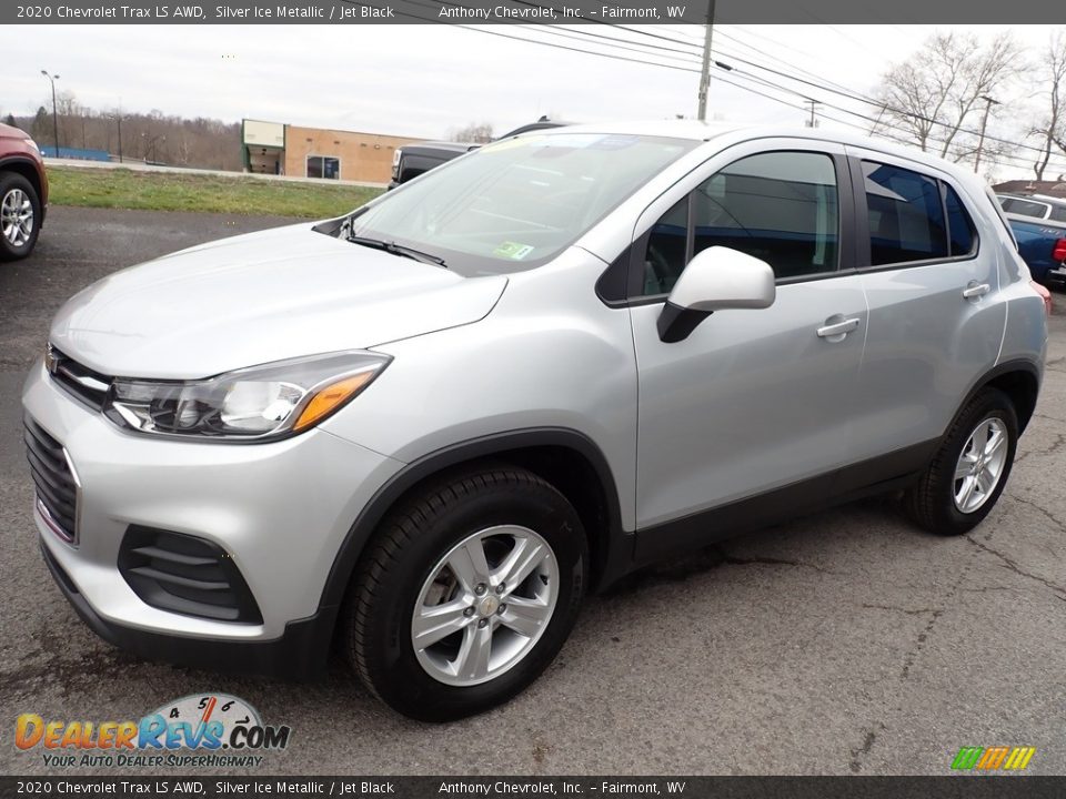 2020 Chevrolet Trax LS AWD Silver Ice Metallic / Jet Black Photo #8